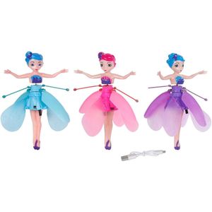 Glamour Vliegende Fee, 16,5cm
