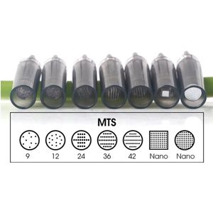 Naaldcartridge voor dermapen 3 – Bajonet 2-slots -3D Nano set 5 stuks