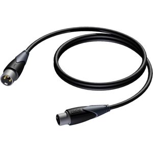 Procab CLA901 gebalanceerde XLR mannelijk - XLR vrouwelijk kabel - 0,50 meter