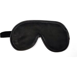 Vagabond Luxe Slaapmasker - Fluweelzacht - Zwart