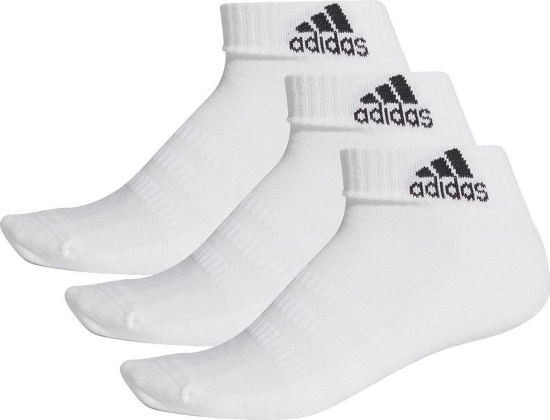 adidas - Cushioned Ankle Sock 3P - Halfhoge Enkelsokken - 3 Paar