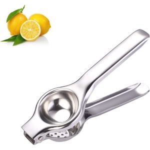 Handmatige citruspers voor citroenen en limoenen met siliconen handvat