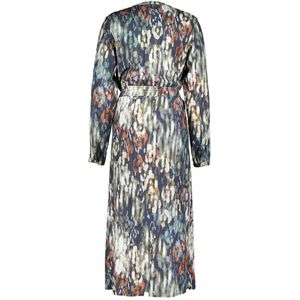 DIDI - Dress Playful Firelight print - Jurk - Blauw