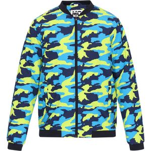 Mo - ATHLSR - Tussenjas - Blauw - Bomberjack - Camouflage