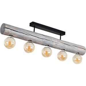 Vintage Top plafondlamp zwart, grijs, 5-lichtbronnen,Industrieel, modern Plafondlamp,Scandinavisch Boho-stijl  E27 fitting  Plafondlamp