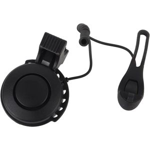 Elektrische fietsbel USB Oplaadbaar Volume instelbaar voor mountainbike (Zwart)