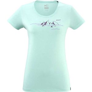 Millet Divino T-shirt Met Korte Mouwen Blauw L Vrouw