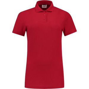 Tricorp 201010 Poloshirt 180 Gram Dames - Rood - 5XL
