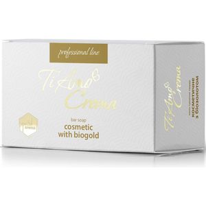 3x stuks Natuurlijke lichaam geurende romige creme zeep - met bio goud 3x 115g