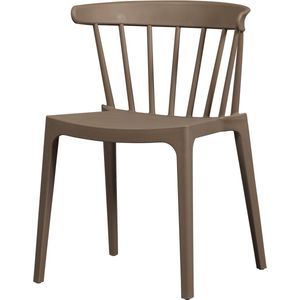 WOOOD Bliss Eetkamerstoel Tuinstoel - Plant Fiber - Bruin - 75x52x53