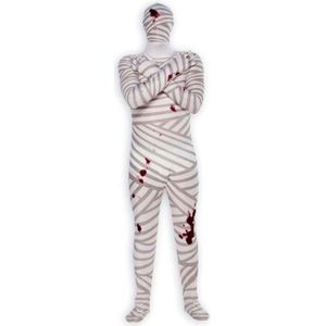 Witbaard Morphsuit Mummie Polyester Wit/grijs Maat M/l
