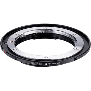 K&F Concept - Nikon F - Canon EOS EF - High Precision Adapter - Nikon F-mount Lens op Canon EOS EF Camera