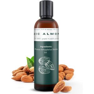 Relax Master - Amandelolie - 150ml - 100% Biologisch - Koudgeperst en Puur
