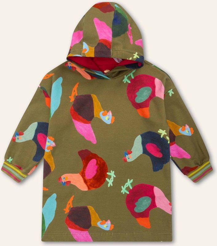 Oilily - Daizy sweat dress - Roze - 92/2T