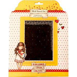 Gorjuss Mask Dots & hearts/leaves nr. 269