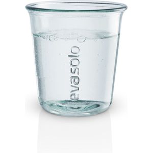 Eva Solo - Recycled Glas Bekers 250 ml Set van 4 Stuks - Gerecycled Glas - Transparant