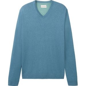 TOM TAILOR basic v-neck knit Heren Trui - Maat XL