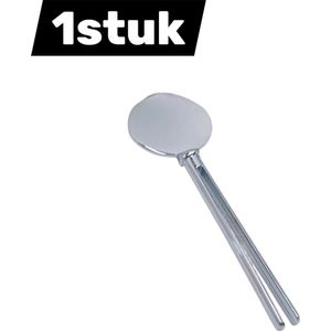 1-delige tandpastaknijper - Aluminium tube tandpastaknijper - Geschikt voor handmatige tandpasta van metaalpigment en roestvrij staal. Handcrèmeknijper - zilver.