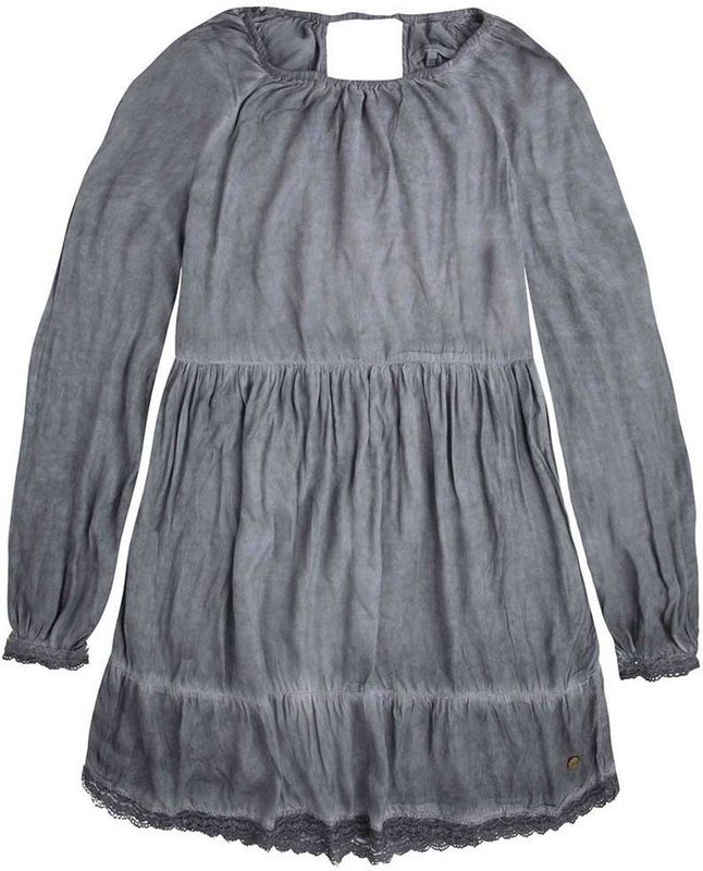 Pepe Jeans - Dayana - Korte Jurk - Grijs - 10 Years - Meisjes