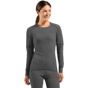 Odlo - L/S Active X-Warm - Thermoshirt - Steel Grey Melange - 100% Gerecycled Polyester