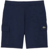Lacoste - GH9743 - Korte Broek - Navy Blue - Regular Fit - 100% Biologisch Katoen