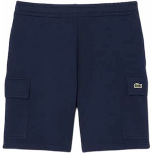 Lacoste - GH9743 - Korte Broek - Navy Blue - Regular Fit - 100% Biologisch Katoen