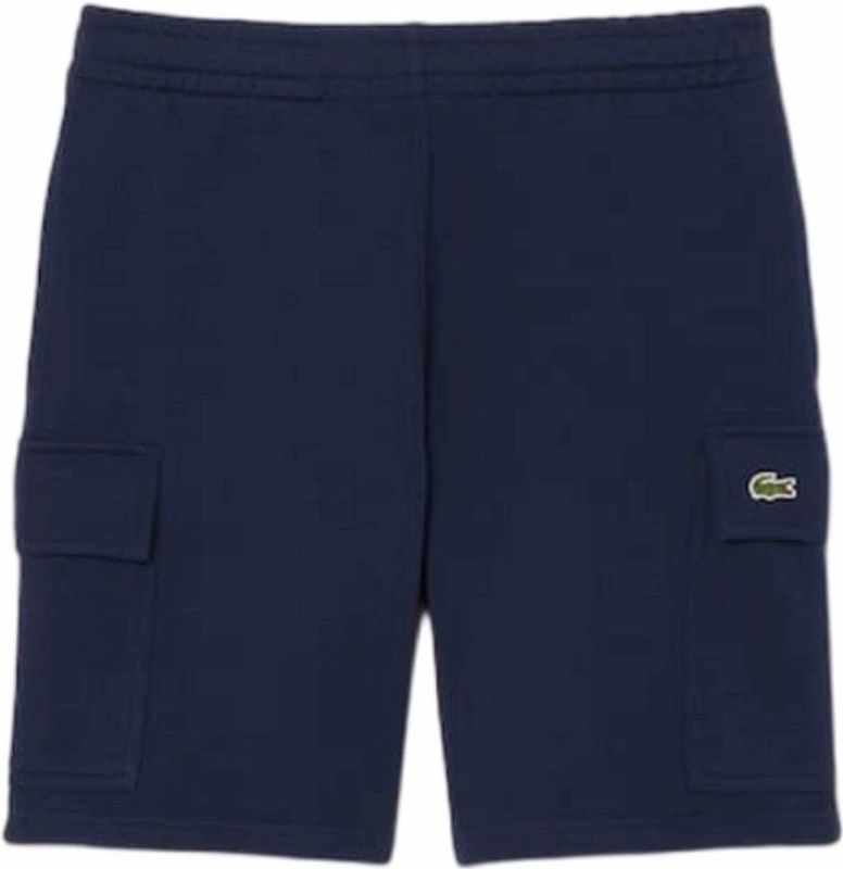 Lacoste - GH9743 - Korte Broek - Navy Blue - Regular Fit - 100% Biologisch Katoen