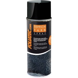 Foliatec - Tapijt kleurspray - zwart - 1x 400 ml.