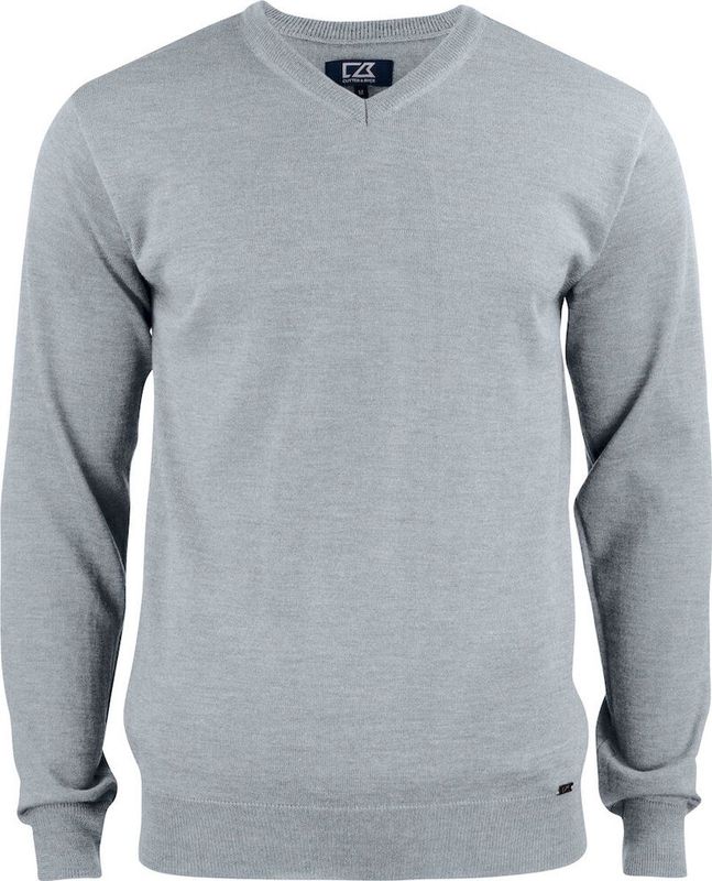 Cutter & Buck - Everett V-Neck - Trui - Cashwool®-kwaliteit - Merino Wol