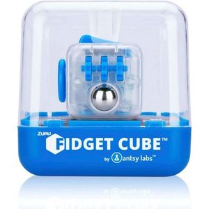Zuru Original Fidget Cube - Blauw Transparant - Breinbreker - infinity cube - friemelkubus - fidget toy - tegen stress