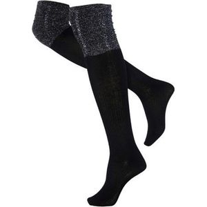 Cotton spandex knee socks