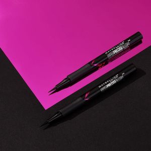 Maybelline Hyper Precise All Day Liquid Eyeliner 01 Black - 2 x - Voordeelverpakking