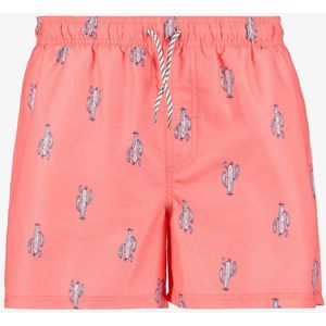 Osaga heren zwemshort met cactussen roze - Maat S - Zwembroek