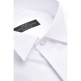 John Miller overhemd Tailored Fit wit strijkvrij