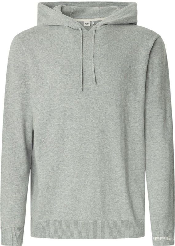 Pepe Jeans - Andre - Hoodie - Marineblauw - Fijn Gebreid Met Capuchon