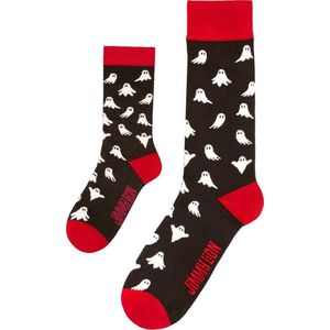 Zo Vader Zo Zoon/Dochter sokken Ghosts | Maat: Vader 41 - 46 | Kind 1 - 3 jaar