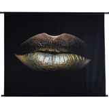 HD Collection Wandkleed Glamour Kiss - Velvet - 146x110 cm (BxH) - Incl. Roede en Haken
