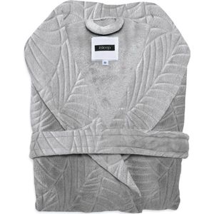 iSleep Leaf Badjas Lang - Maat XL - Pearl Grey