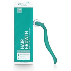 Haargroei Stimulerende Hoofdhuid Roller - 0,3 mm Micro-Needling Roller voor Mannen en Vrouwen - 540 Naaldjes voor Betere Haargroei en Topische Absorptie