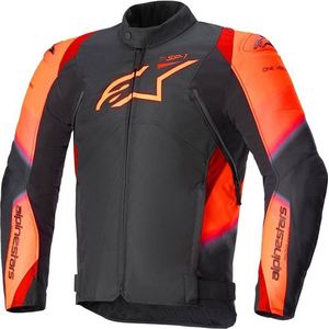 Alpinestars T-Sp 1 V2 Waterproof Jacket Black Red Fluo 3XL - Maat - Jas