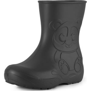 Ladeheid LA-CA-Panda Kinder Regenlaarzen - Rubber - Licht - EVA - Carbone - 26/27