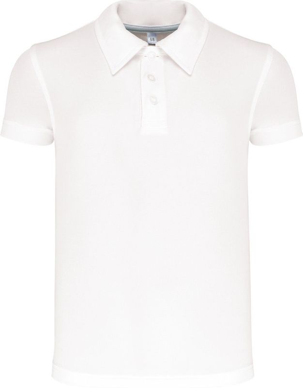 PROACT - Kindersportpolo PA484 - Wit - 6/8 jaar
