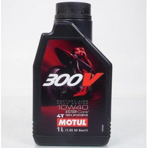 motul olie smeermiddel voor motor scooter motul 300v 10w40 4t in 1l nieuw
