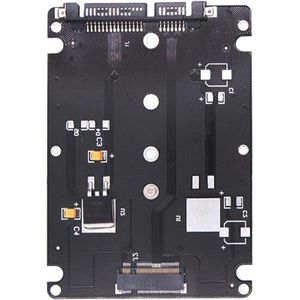 Allecto plus - M2 naar SATA Adapter voor SSD Harde Schijf - NGFF naar SATA3 Adapter 2.5"" - Ondersteuning B KEY Interface