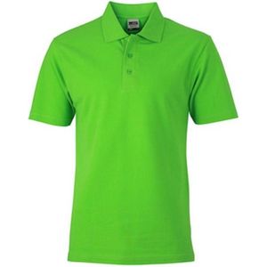 James and Nicholson Unisex Basic Polo Shirt (Kalk groen)