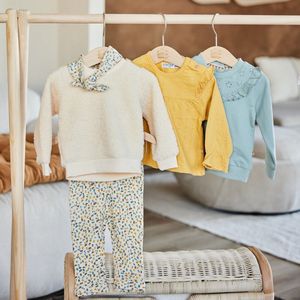 Dirkje meisjes blouse Ochre - good vibes