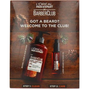 L'Oréal Men Expert BarberClub Welcome To The Club Cadeauset - 230 ml