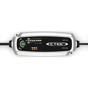 CTEK acculader MXS3.8 12V / voor 1.2 tot 130Ah 12 volt accu's / Inclusief accessoires