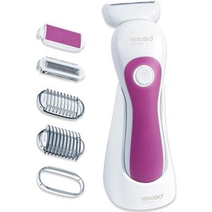 Scheerapparaat elektrisch nat en droog - 4 opzetstukken - beweegbaar scheerhoofd - trimfunctie - scheerfolie - LED-licht - oplaadbaar - huidirritatie - HL 36