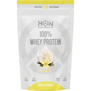 House of Nutrition - 100% Whey Protein (Vanilla Ice Cream - 1000 gram) - Eiwitshake - Eiwitpoeder - Eiwitten - Proteine poeder - 40 shakes